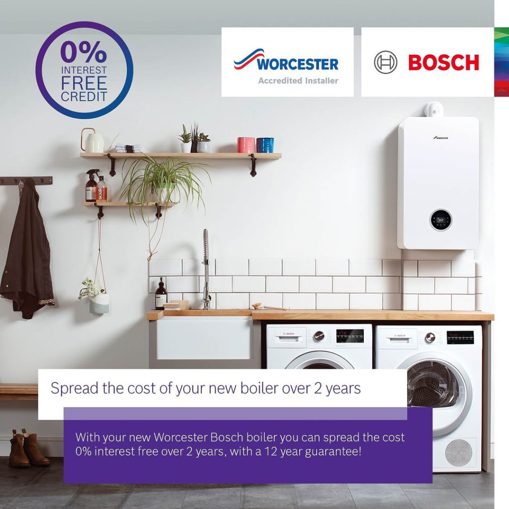 2 years interest free credit on new boilers